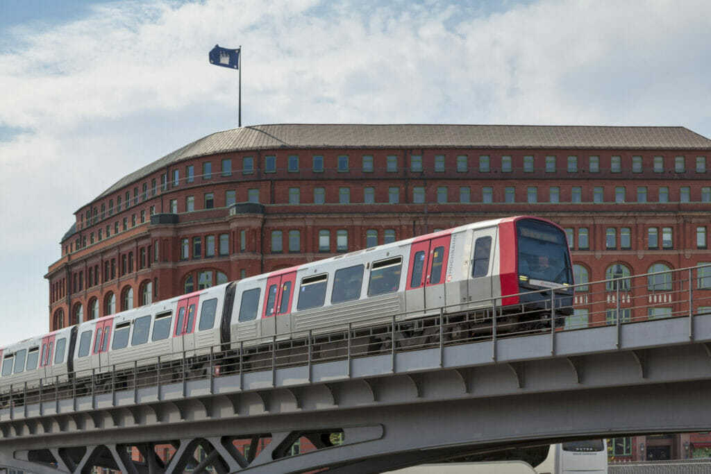 HVV - U-Bahn Zug